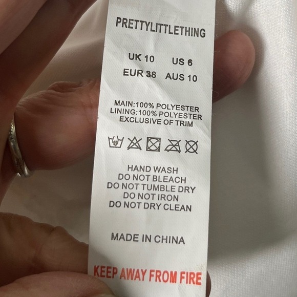 Gold‎ Sequin Fringe Mini Dress Nude Lined Party Night Out Size 6 - Picture 6 of 9